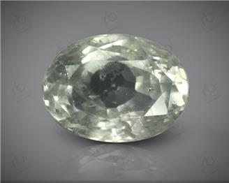 Natural White Sapphire Certified  3.99 CTS ( 92856 )